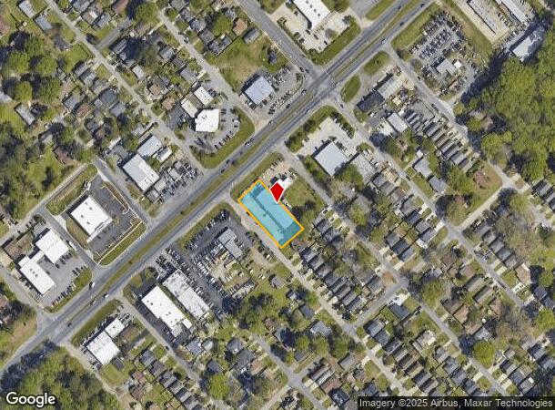  1204 S Military Hwy, Chesapeake, VA Parcel Map