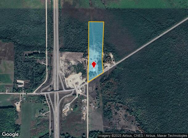6900 Levering Rd, Cheboygan, MI Parcel Map