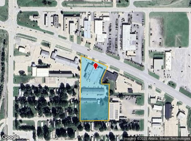 3021 W Us Highway 50, Emporia, KS Parcel Map