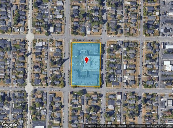  1717 Rockefeller Ave, Everett, WA Parcel Map