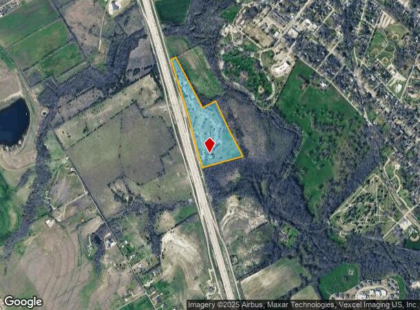 1721 S Interstate Highway 35 E, Waxahachie, TX Parcel Map