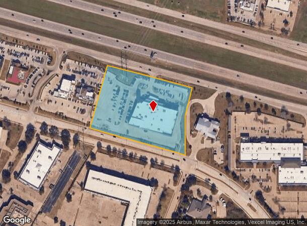  2750 W Lyndon B Johnson Fwy, Irving, TX Parcel Map