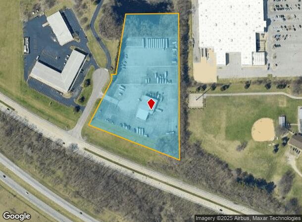  3610 Deahl Ct, South Bend, IN Parcel Map