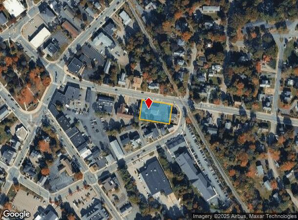 21 Cocasset St, Foxboro, MA Parcel Map