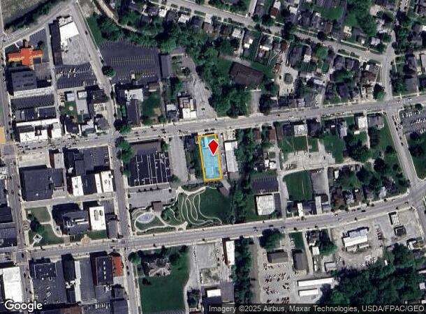  160 E Perry St, Tiffin, OH Parcel Map