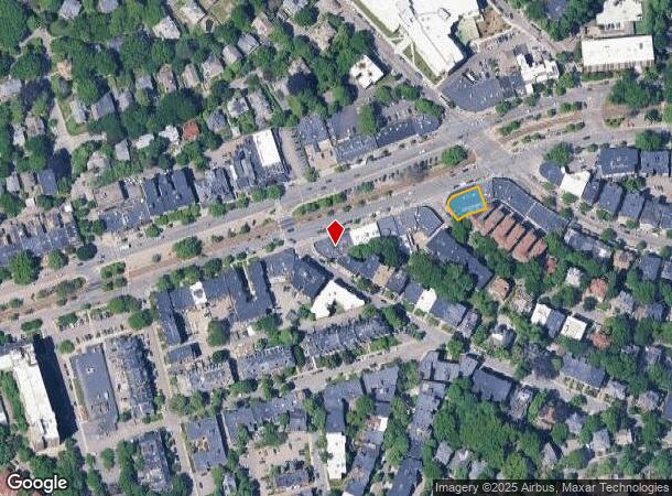 1680A Beacon St, Brookline, MA Parcel Map