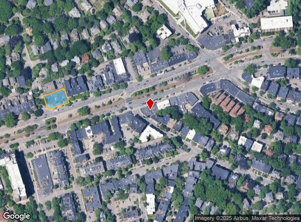 1680A Beacon St, Brookline, MA Parcel Map