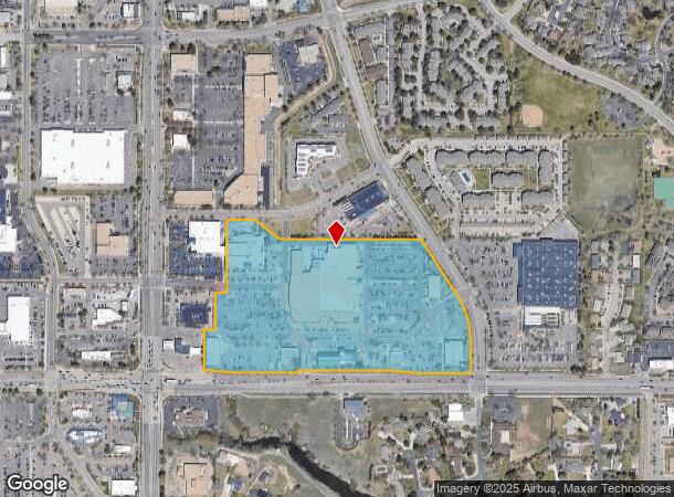  4420 S College Ave, Fort Collins, CO Parcel Map