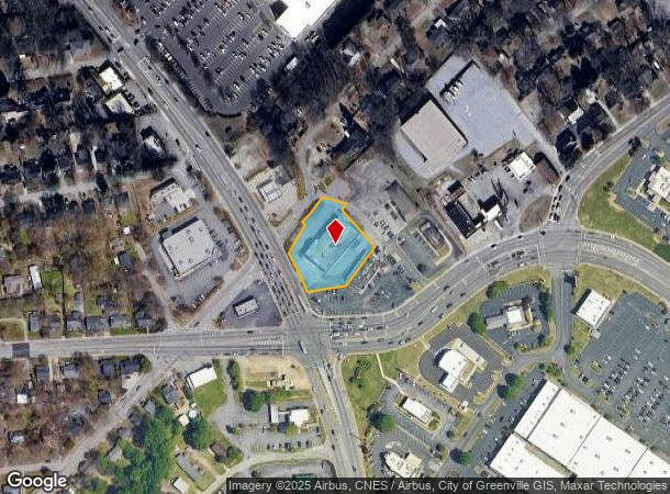  1706 Poinsett Hwy, Greenville, SC Parcel Map