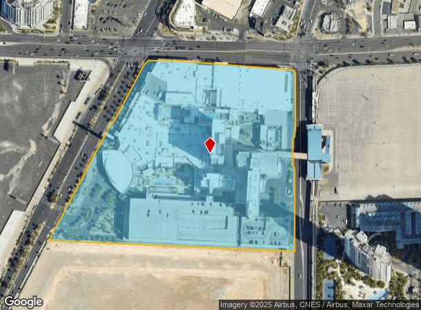  2535 Las Vegas Blvd S, Las Vegas, NV Parcel Map