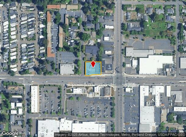 12121 Se Division St, Portland, OR Parcel Map