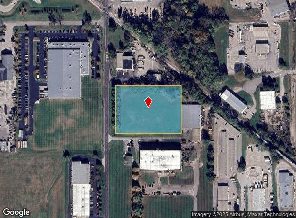  S Marr Rd At South Gladstone Ave, Columbus, IN Parcel Map