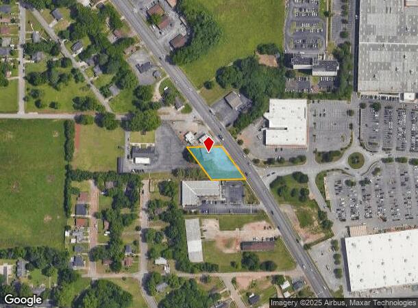  1619 Pulaski Pike Nw, Huntsville, AL Parcel Map