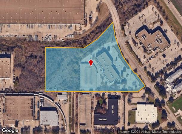  5150 Regent Blvd, Irving, TX Parcel Map