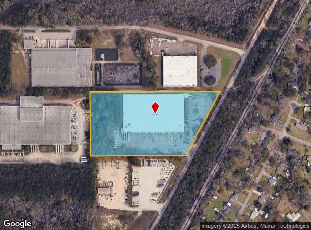 4538 Shipyard Rd, Mobile, AL Parcel Map