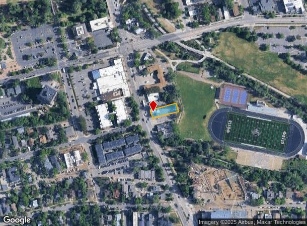  1600 Broadway, Boulder, CO Parcel Map