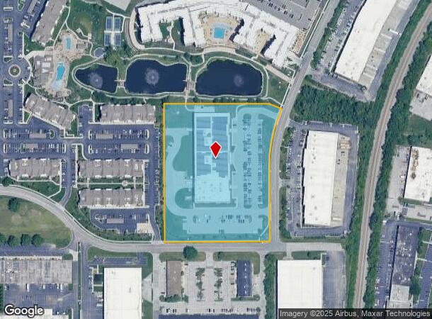  8250 Flint St, Overland Park, KS Parcel Map