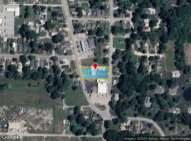  1504 S Harrison St, Shelbyville, IN Parcel Map