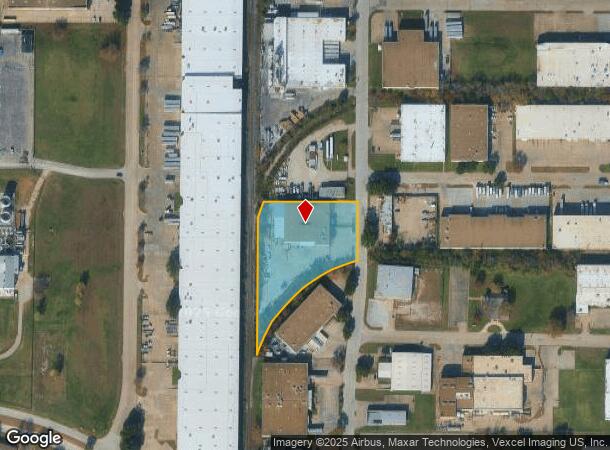  1609 109Th St, Grand Prairie, TX Parcel Map
