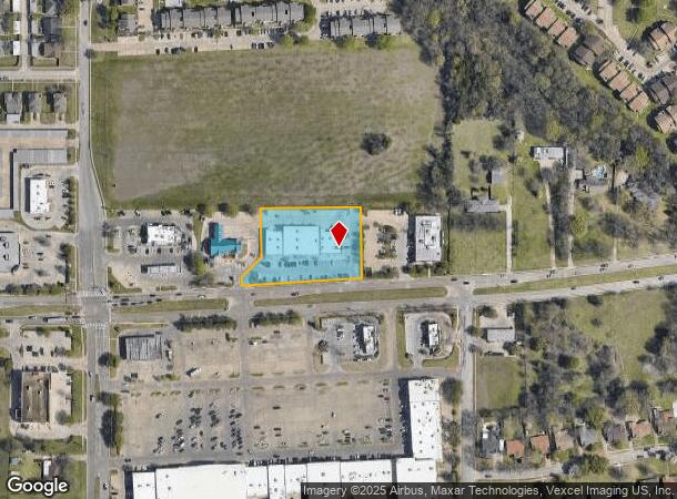 1445 W Pleasant Run Rd, Lancaster, TX Parcel Map