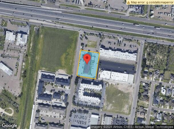  805 Travis St, Mission, TX Parcel Map