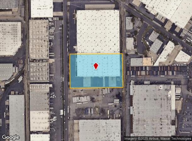 14400 Industry Cir, La Mirada, CA Parcel Map