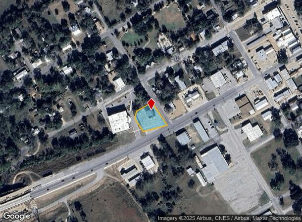 710 W Travis St, La Grange, TX Parcel Map