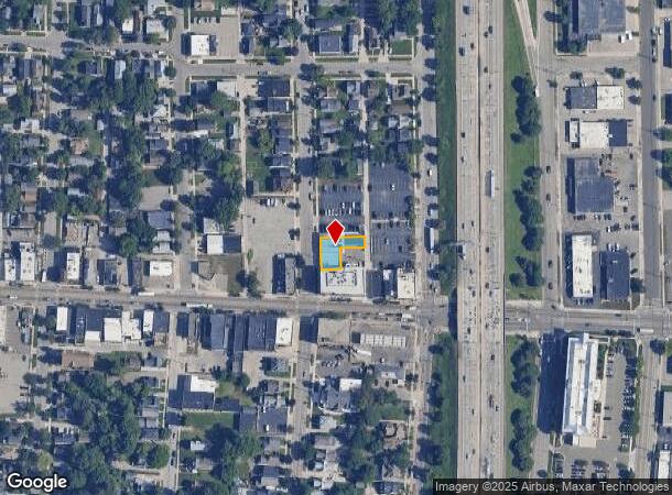  1210 Broadway Ave Nw, Grand Rapids, MI Parcel Map