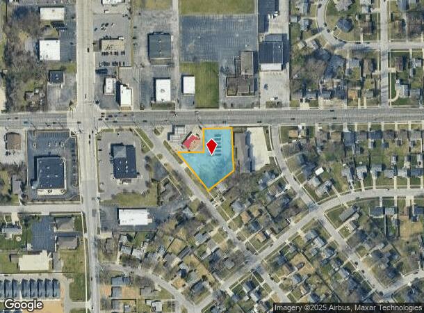  2326 Edison Rd, South Bend, IN Parcel Map