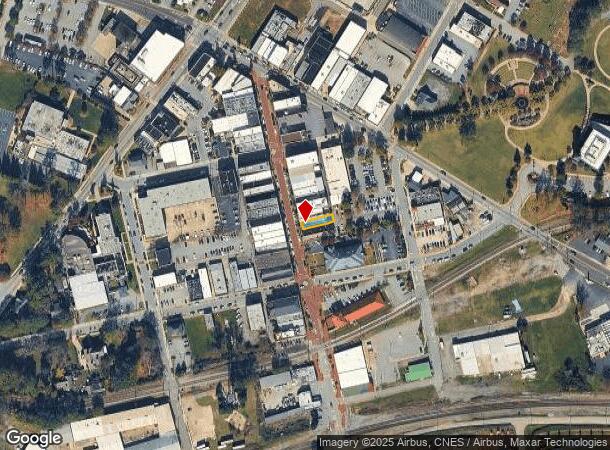  219 Trade St, Greer, SC Parcel Map