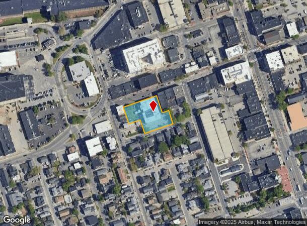  124 W Pearl St, Nashua, NH Parcel Map