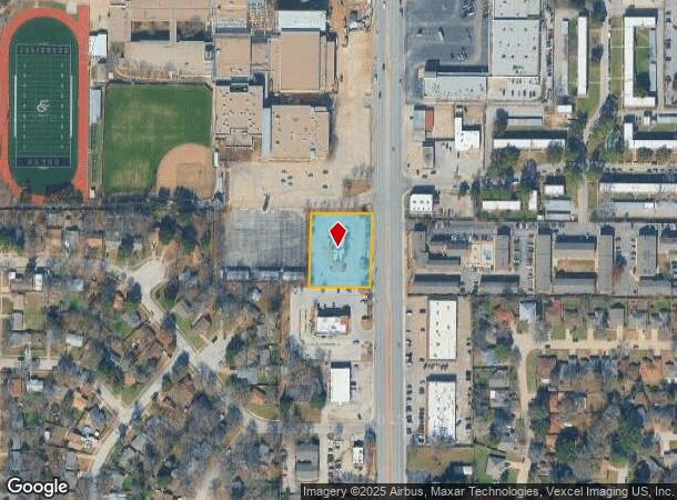 1606 S Cooper St, Arlington, TX Parcel Map