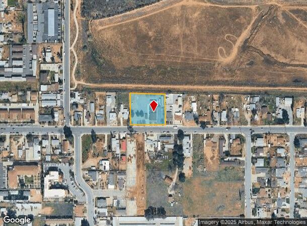 1350 E Eighth St, Beaumont, CA Parcel Map