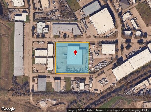  1410 Crescent Dr, Carrollton, TX Parcel Map