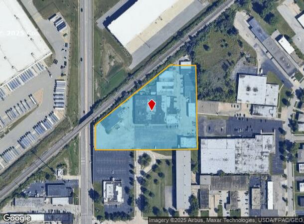 1325 E 260Th St, Euclid, OH Parcel Map