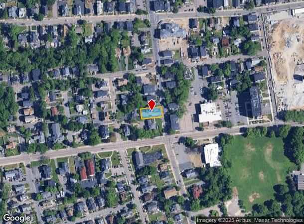  127 Newbury St, Brockton, MA Parcel Map