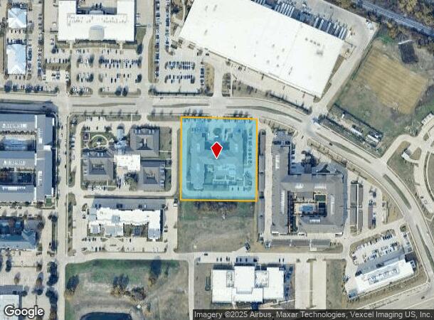 3670 Mapleshade Ln, Plano, TX Parcel Map