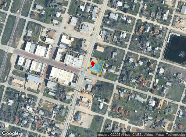  100 N Dalton St, Bartlett, TX Parcel Map