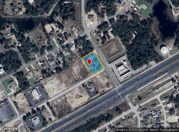 7005 Nightwalker Rd, Weeki Wachee, FL Parcel Map