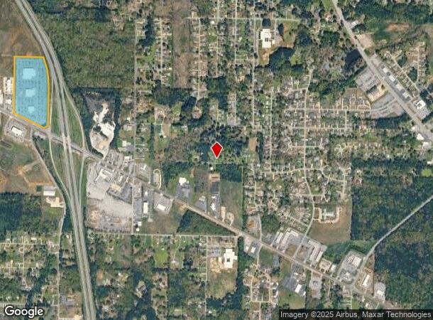 8205 Smart Dr, White Hall, AR Parcel Map