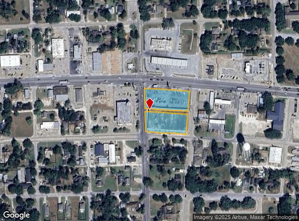 3100 7Th St, Bay City, TX Parcel Map