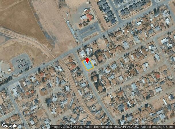 421 Panahi Rd, El Paso, TX Parcel Map