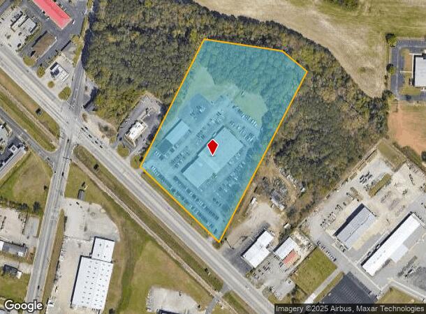  1701 W Lucas St, Florence, SC Parcel Map