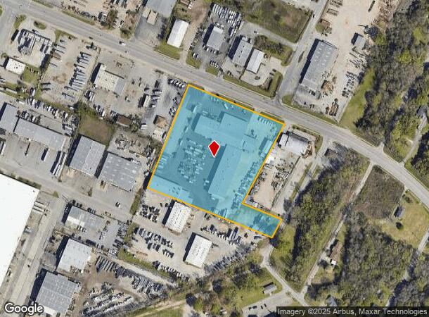  1619 Bluff Rd, Columbia, SC Parcel Map