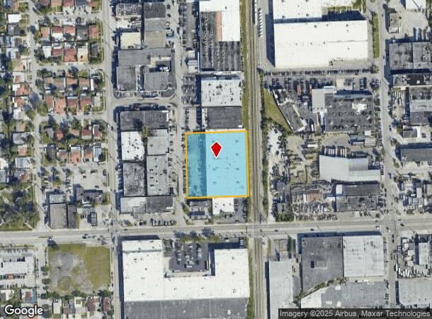 205 E 10Th Ct, Hialeah, FL Parcel Map