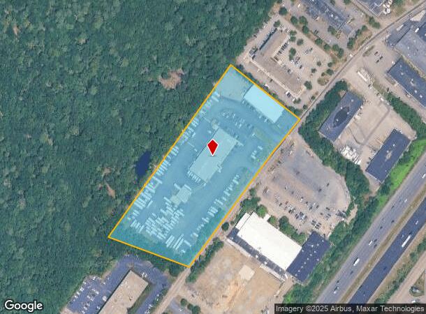 281 Wood Rd, Braintree, MA Parcel Map