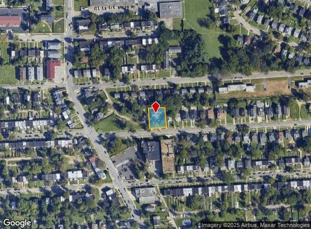 3914 W Cold Spring Ln, Baltimore, MD Parcel Map
