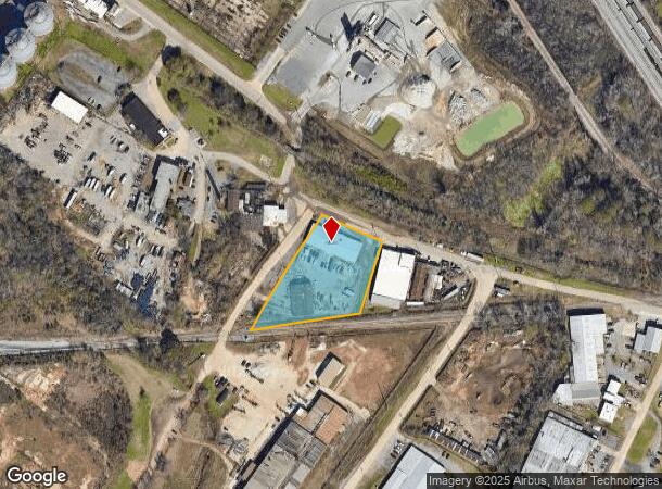  415 Lower Poplar St, Macon, GA Parcel Map