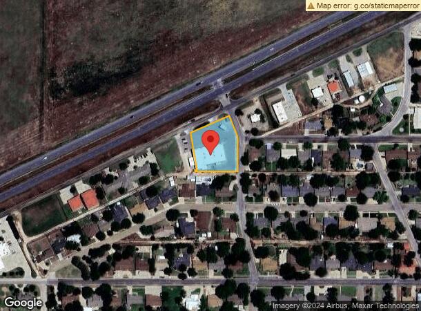  902 Frontage Rd, Idalou, TX Parcel Map