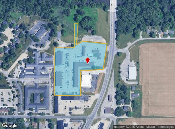  777 E Water St, Pendleton, IN Parcel Map